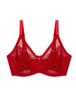 Wacoal 855186 Barbados Cherry Retro Chic Underwire Bra myselflingerie.com