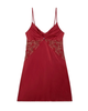 Wacoal 811379 Deep Red Dramatic Interlude Chemise myselflingerie.com