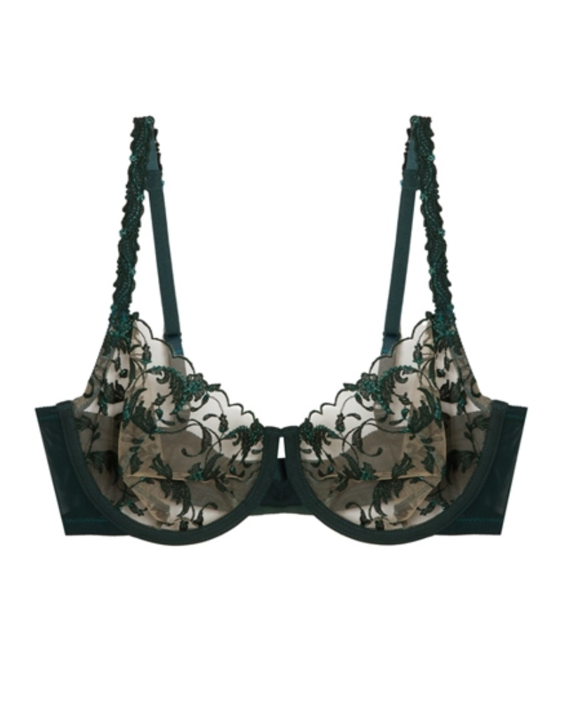 Wacoal 855379 Scarab Dramatic Interlude Underwire Bra myselflingerie.com