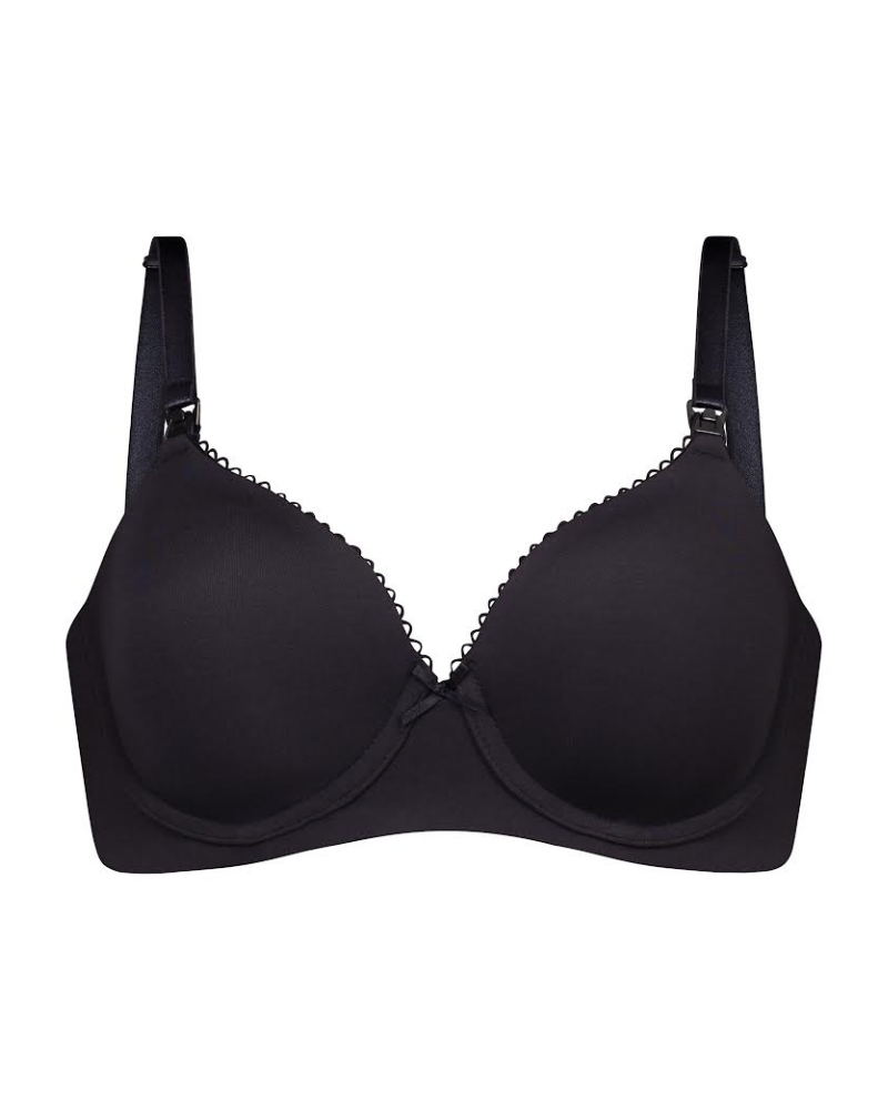 You 100-609 Black Leah Molded Nursing Underwire Bra myselflingerie.com