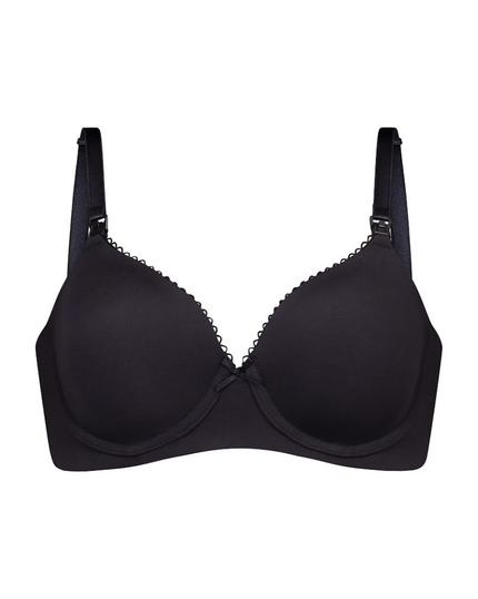 You 100-609 Black Leah Molded Nursing Underwire Bra myselflingerie.com