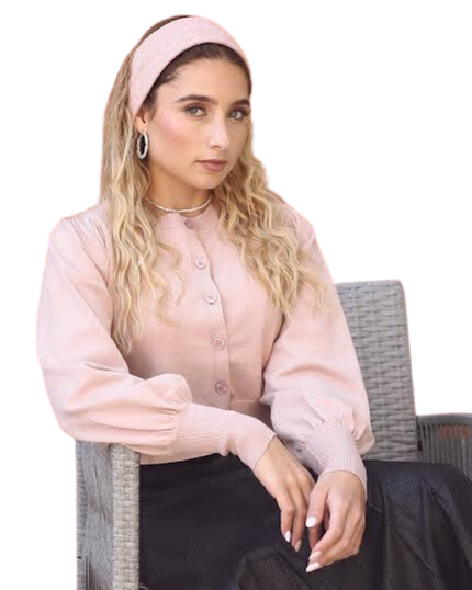 Lizi Headwear HCOPI Cozy Pink Headband myselflingerie.com