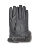 UGG 21626 Metal Leather Sheepskin Vent Gloves myselflingerie.com