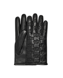 UGG Black Stitched Classic Logo Gloves