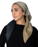 Tie Ur Knot Midnight Ombre' Adjustable Pre-Tied Bandanna with Full Non Slip Grip