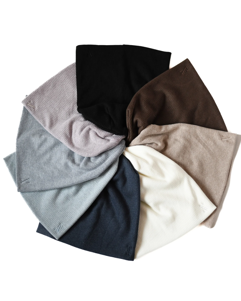 CRB Cashmere Ribbed Beanie FW24