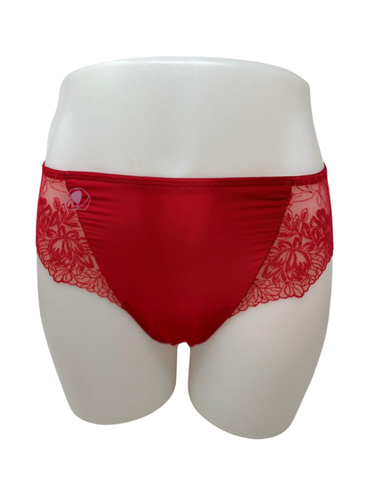 Wacoal 841377 Barbados Cherry Side Note Hi Cut Brief myselflingerie.com