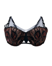 Chantelle Graphic Flowers Multi Nightfall Molded Underwire Bra