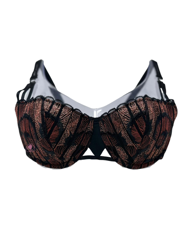Chantelle Graphic Flowers Multi Nightfall Molded Underwire Bra