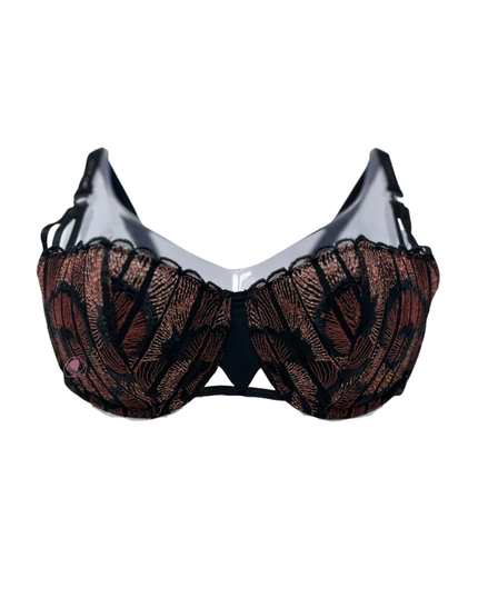 Chantelle Graphic Flowers Multi Nightfall Molded Underwire Bra