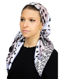 Tie Ur Knot Abstract Leopard Triangle with Full Non Slip Grip