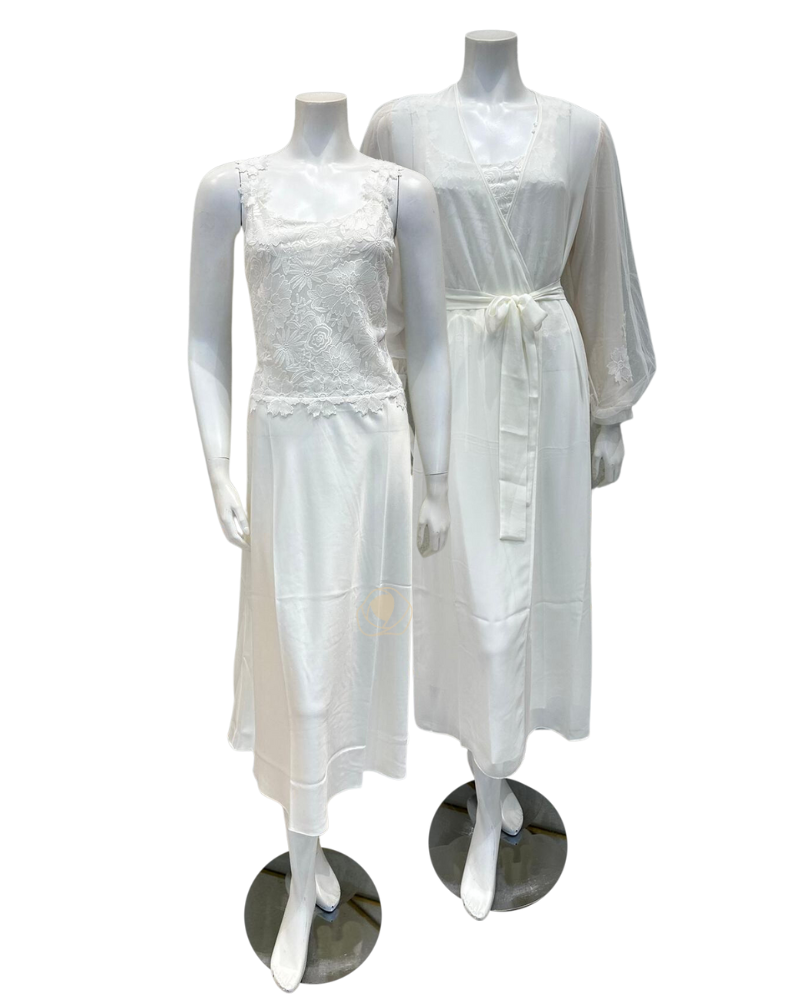 rya silk dress Modern High-Low Wedding Dress with A-Line Skirt