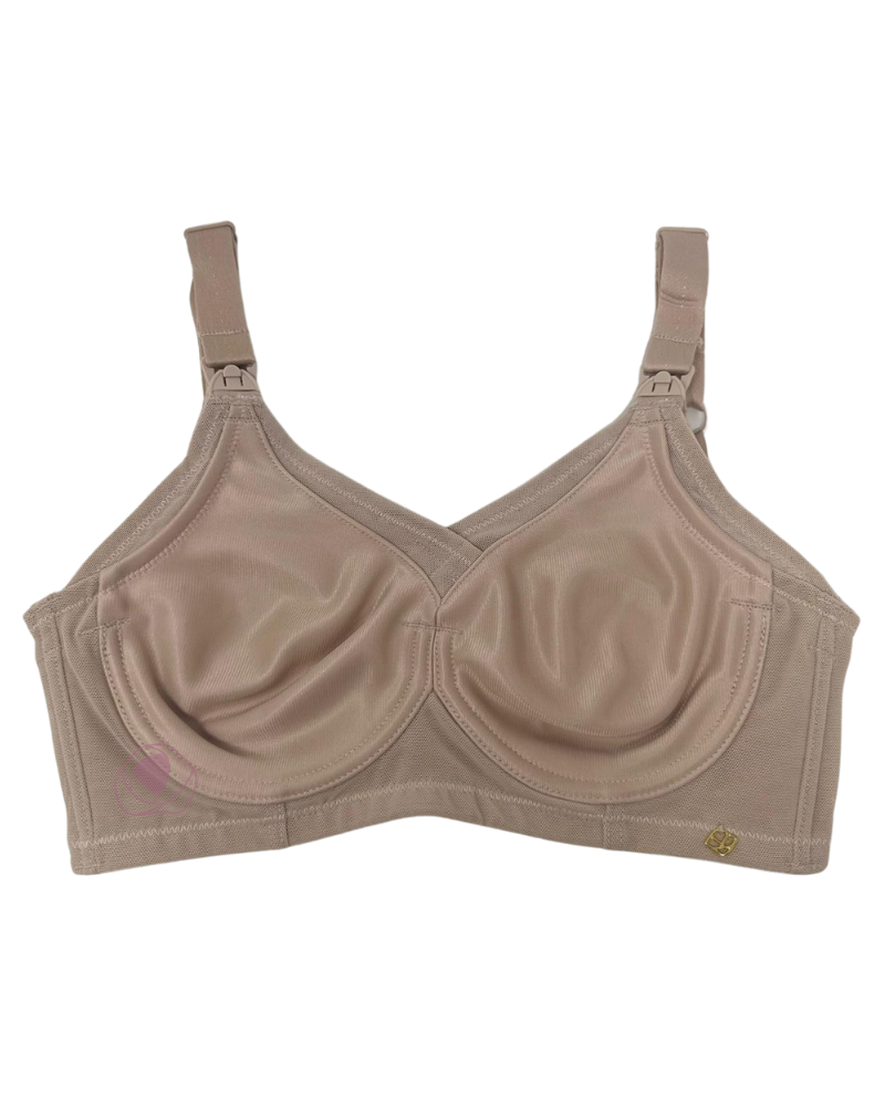 ND002F Nude Seamless Minimizer Underwire Nursing Bra