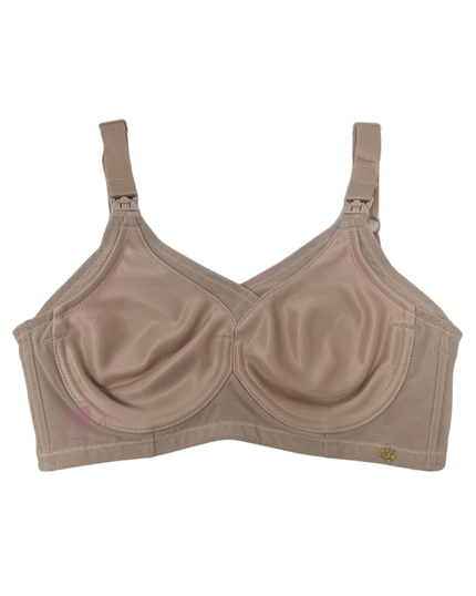 ND002F Nude Seamless Minimizer Underwire Nursing Bra