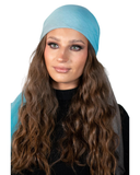 Tie Ur Knot Teal Ombre Solid Square