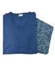 Mey 34061 New Denim My Night Men's Cotton Pajamas Set myselflingerie.com