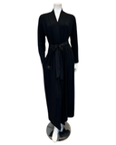 Oh! Zuza Black Modal Classic Morning Robe