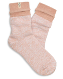 UGG Rose Tea Rib Knit Slouchy Quarter Socks