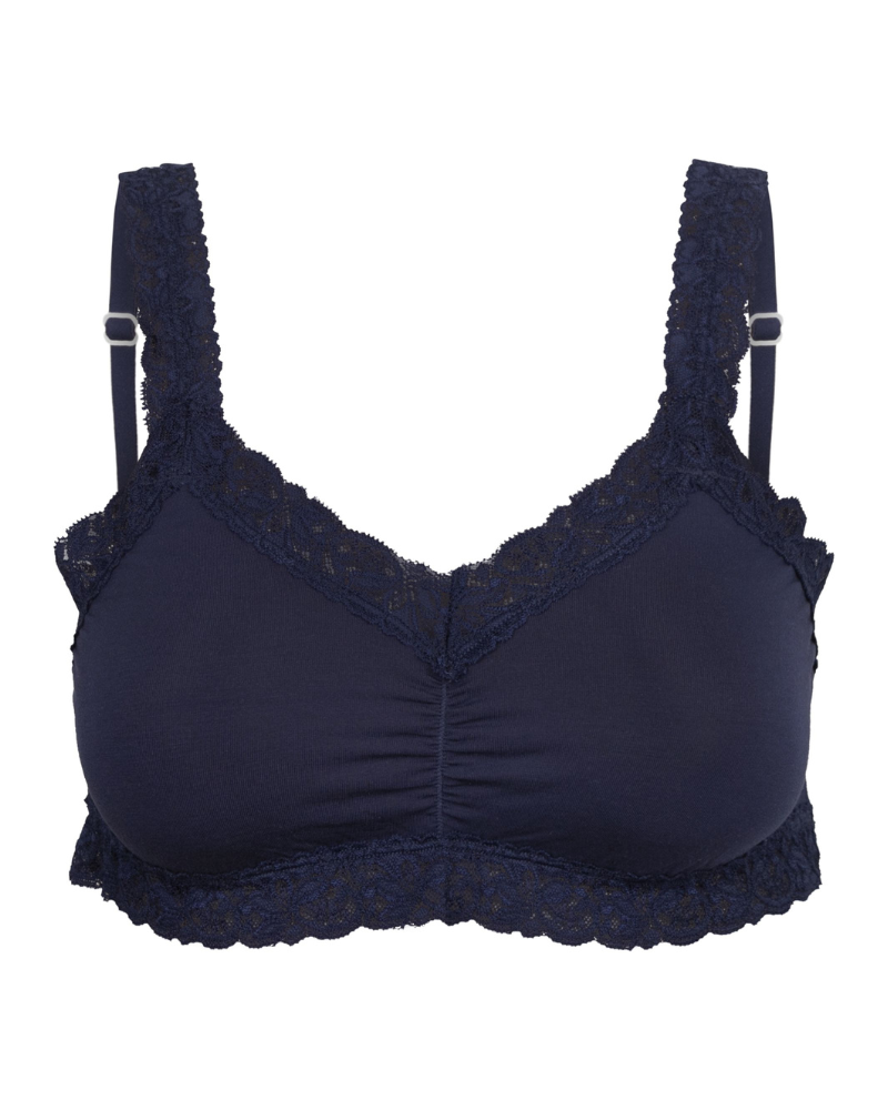 SL312 Indigo Blue Iconic Lace Modal Bralette