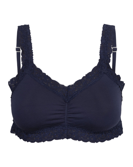 SL312 Indigo Blue Iconic Lace Modal Bralette