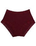 SHE Cabernet Modal Lace Briefs Plus Sizes 3 Pack