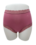 SHE Mesa Rose Modal Lace Briefs Plus Sizes 3 Pack