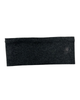 S747E Grey Solid Ribbed Cotton Headband