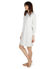Me Moi CSP503-38 White Bonded Long Sleeve Shell Dress 38