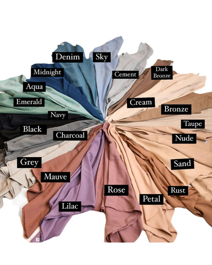 Nicsessories LSSG Grey Luxe Solid Square myselflingerie.com