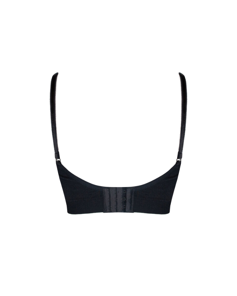 Magic Body Fashion 20FB Black/Latte Fancy Mama Wire Free Nursing Bra