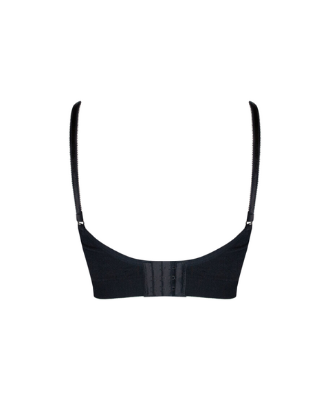 Magic Body Fashion 20FB Black/Latte Fancy Mama Wire Free Nursing Bra