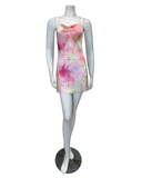 Rya Collection 197 + 207 Jackie Print Blush Darling Embroidered Lace Chemise & Robe Set myselflingerie.com