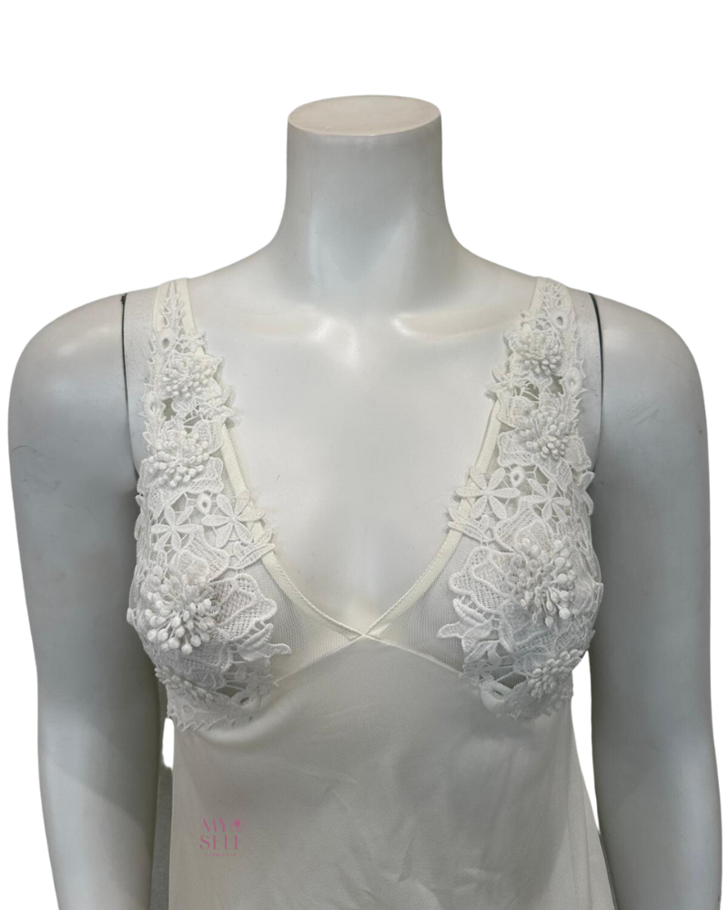 Rya Collection 735 + 745 Diana Ivory Chemise & Robe Set myselflingerie.com