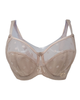 Fitfully Yours B2498 Rosy Beige Carmen Polka Dot Lace Underwire Bra myselflingerie.com