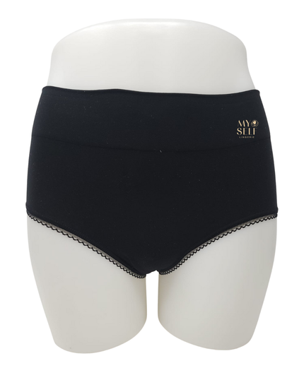 Wacoal 875332 Black Feeling Flexible Modal Brief myselflingerie.com