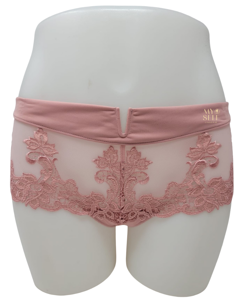 Simone Perele 15C630 Plum Saga Boyshort Panty myselflingerie.com