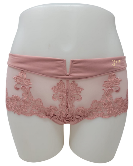 Simone Perele 15C630 Plum Saga Boyshort Panty myselflingerie.com