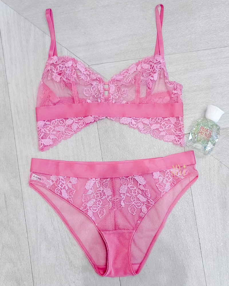 Btemptd 910227 + 945227 Cone Flower Opening Act Bralette & Panty Set myselflingerie.com