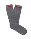 UGG 1097762 Marled Black Kyro Men's Cozy Crew Socks myselflingerie.com