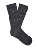 UGG 1115893 Navy Trey Rib Knit Men's Crew Socks myselflingerie.com