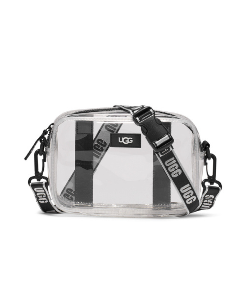 Designer Inspired Clear Satchel Handbag - Black Trim (CH-601) | Purses  crossbody, Clear handbags, Bags