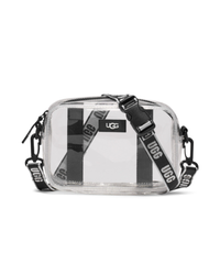 UGG 1142650 Black/Clear Janey II Transparent Crossbody Handbag myselflingerie.com