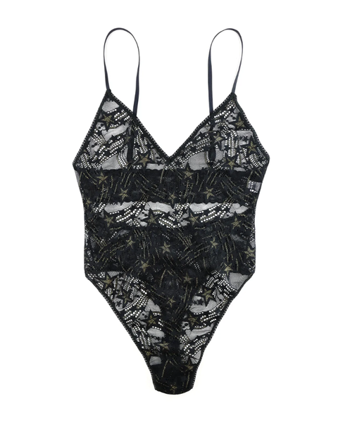 Hanky Panky 158576 Night Fever Bodysuit mysellfingerie.com