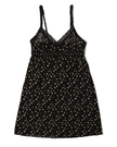 Hanky Panky 7J5704 Black/Praline Cross Dye Leopard Chemise myselflingerie.com