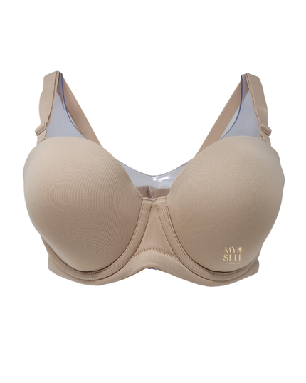 Wacoal 854119 Sand Red Carpet Strapless Molded Underwire Bra myselflingerie.com