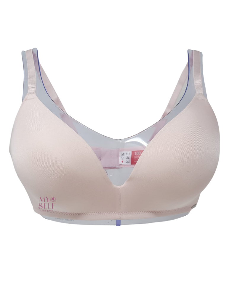 You 100-809 Hadass Pink Molded Wire Free Bra myselflingerie.com
