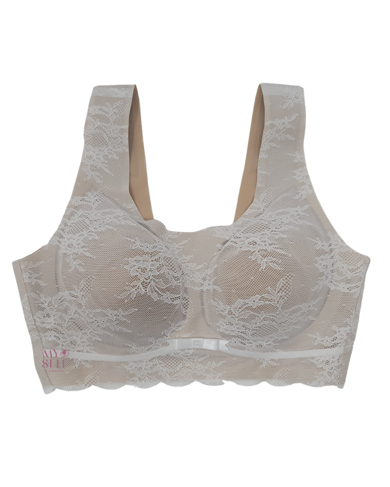 Anita 5400 Crystal Lace Wire Free Molded Bralette myselflingerie.comm