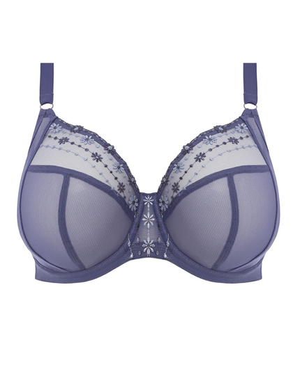  Elomi 8900 Denim Daisy Matilda Plunge Underwire Bra myselflingerie.com