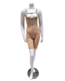 Leonisa Beige Sculpting Body and Thigh Shaper Bodysuit with Legs