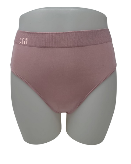 Wacoal 834175 Zephyr Pink B-Smooth Seamless Hi Cut Brief myselflingerie.com